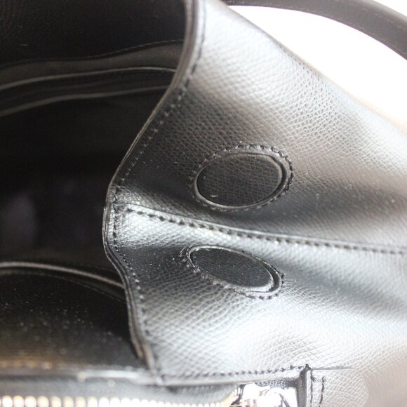 Calvin Klein Black Reese Top Handle Satchel - Picture 12 of 16